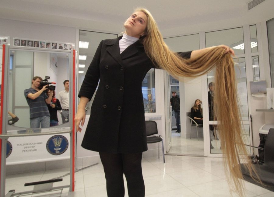 Самые Длинные Волосы В Мире Фото Telegraph
