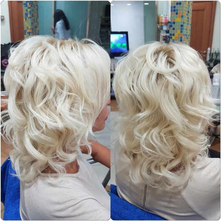 Долговременная укладка помогает добавить прядям объем и делает волосы ...