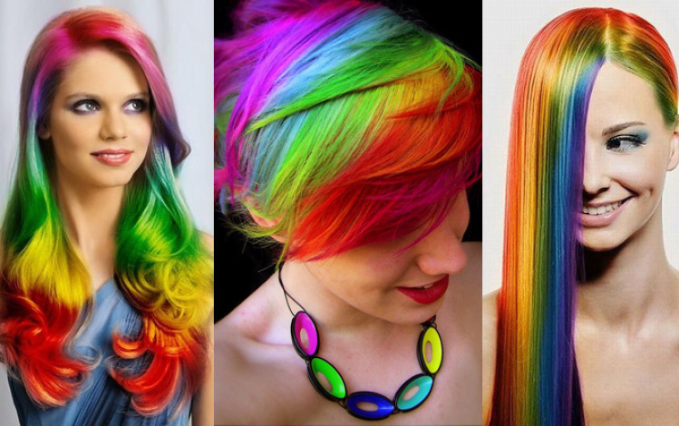 Creative rainbow краска для волос детская