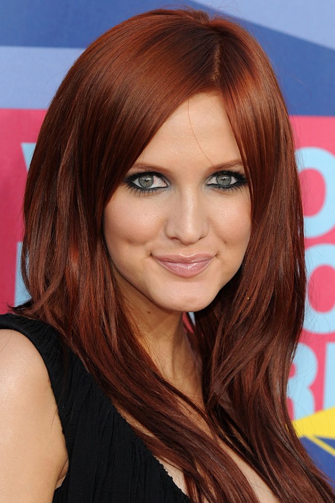 Оттенки рыжего цвета волос палитра фото