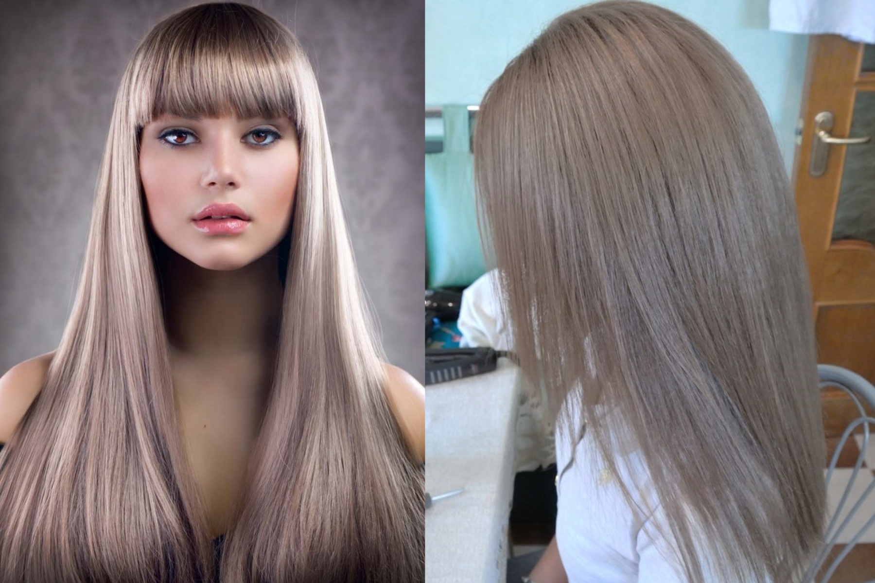 Фото бежево русый цвет волос фото до и после