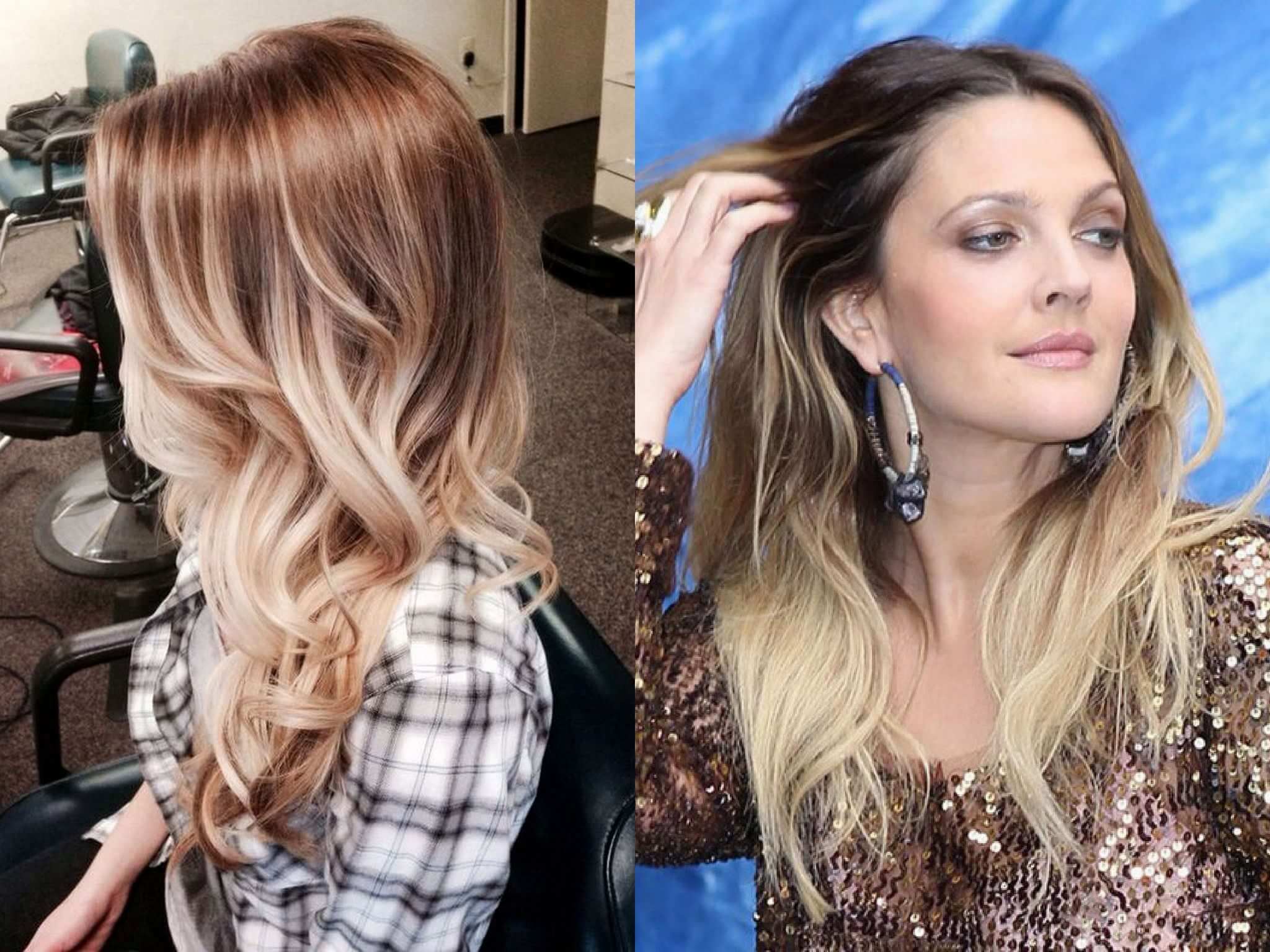 Краска для волос карамель на темные волосы фото до и после
