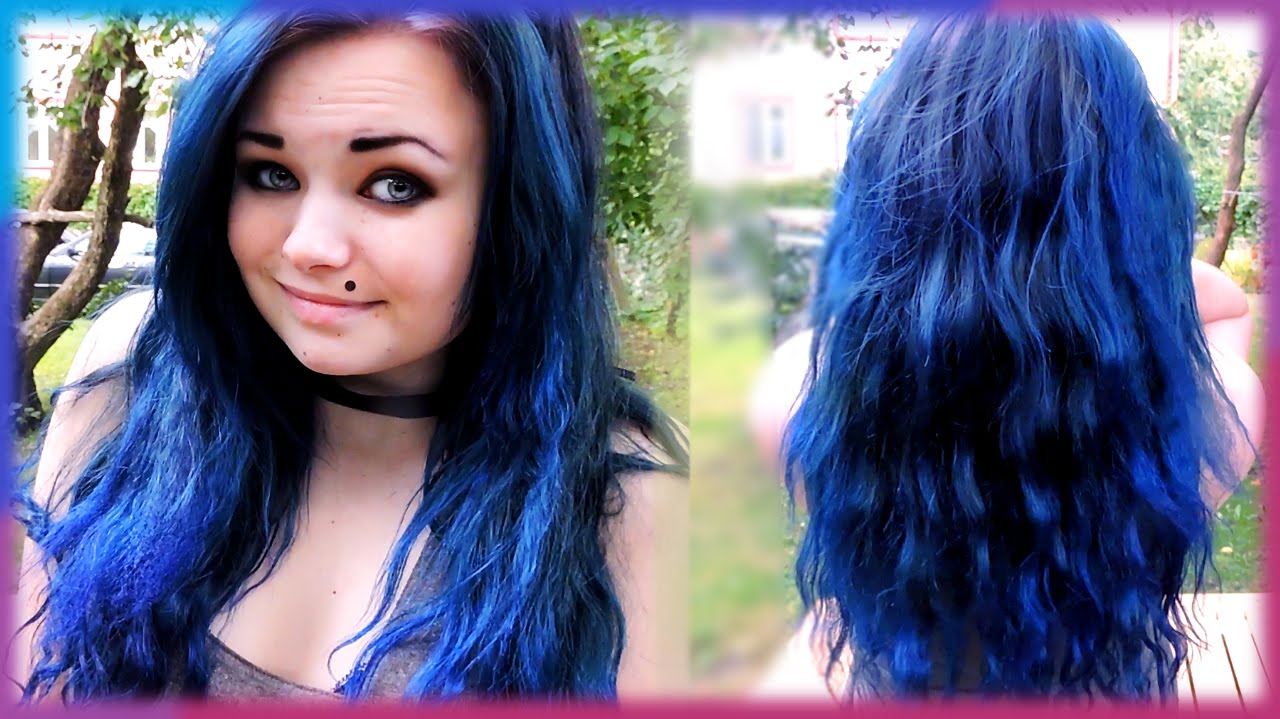После покраски волосы стали голубыми что делать