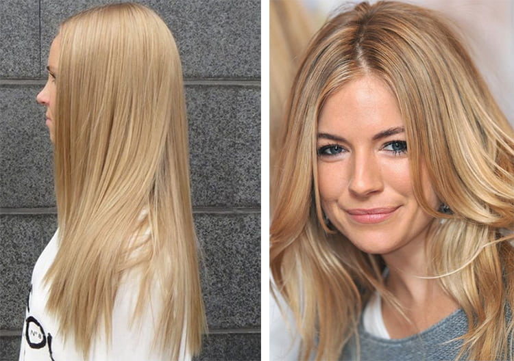 Пшенично русый цвет волос фото до и после окрашивания