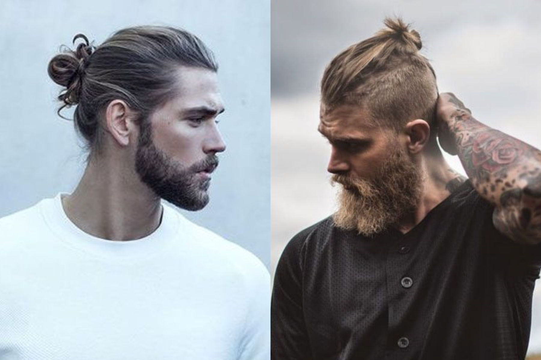 Man tail. Андеркат man bun. Мэн бан + андеркат. Стрижка man bun. Top Knot Викинг.