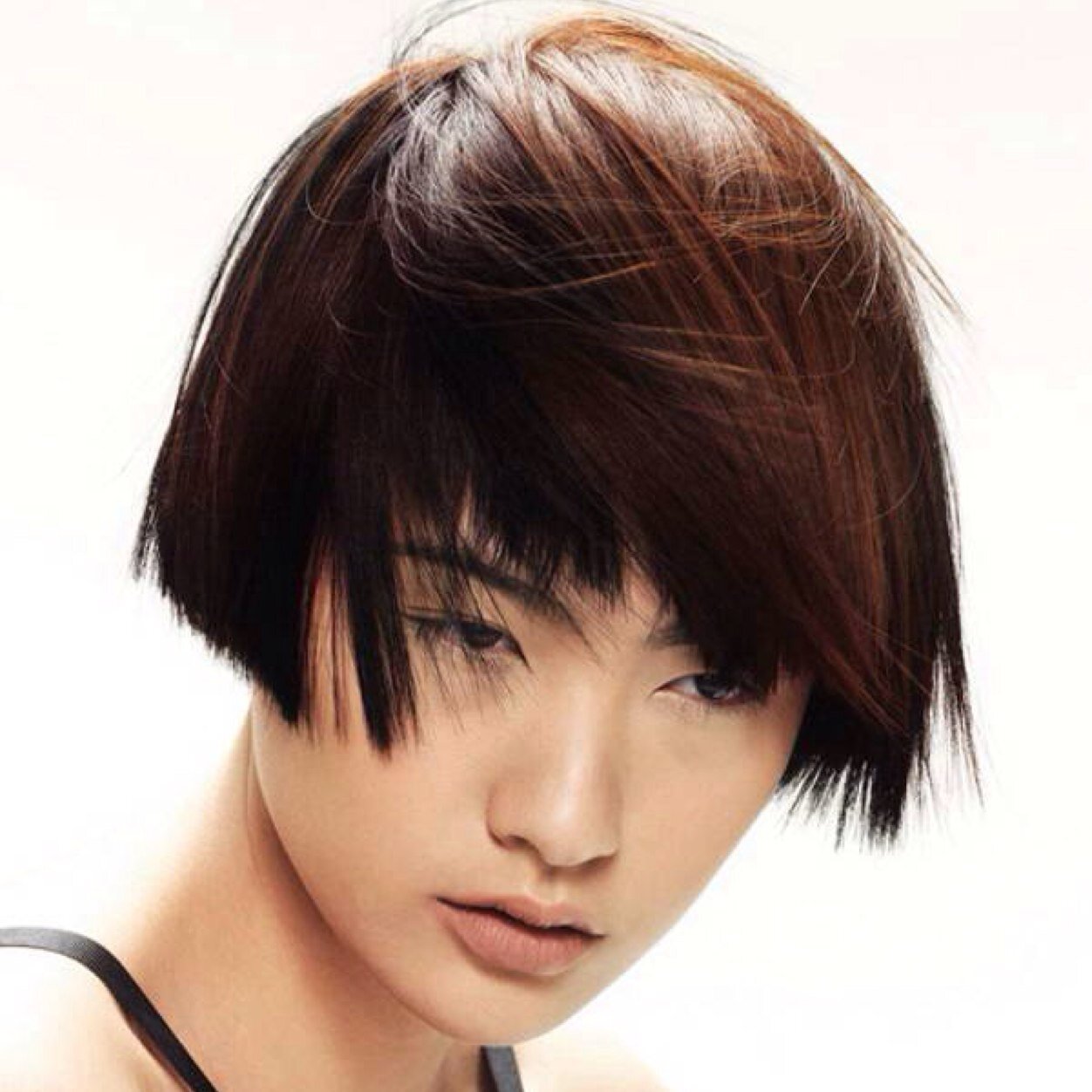 азиатка короткие волосы фото фото 104