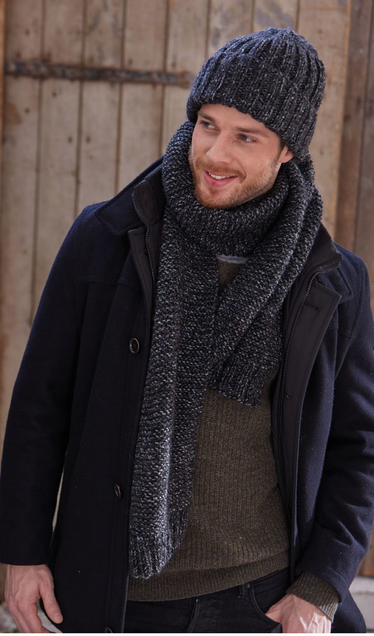 Мужские шарфы зима
